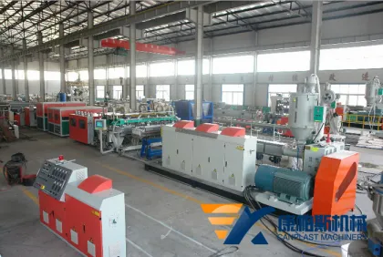 PC center hollow grid sheet production line