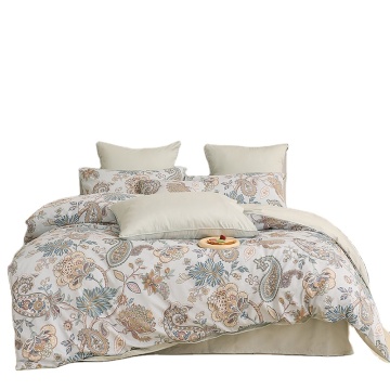 Customized Size Cotton Bedding Sheet Set for Home Textiles