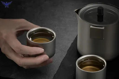 Pure Titanium Tea Sets