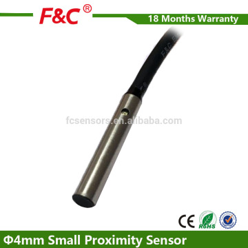 F&C 4mm cylinder proximity switch sensor with CE