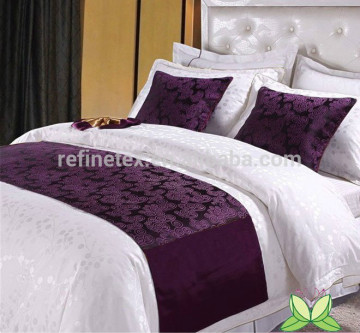 Wholesale king size luxury hotel bedding runner
