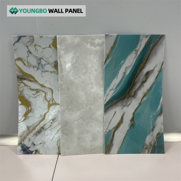 PVC Marble Wall Stickers Self-Adhesive Waterproof Wall Sticker for TV Background