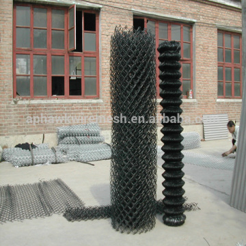 Hebei roll chain link fence for road