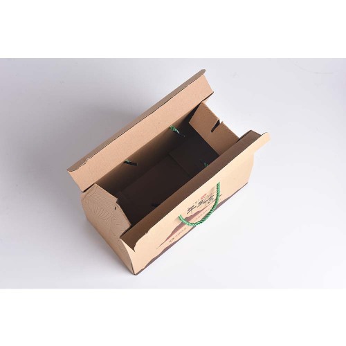 Luxury Corrugated Portable Gift Box