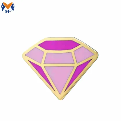 Custom Hard Enamel Four Leaf Clover Pin