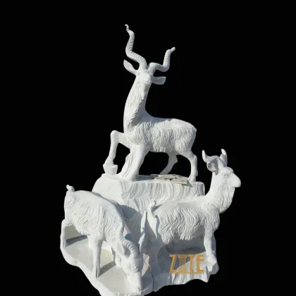 Garden Decorative Life Size Goat Garden Statue