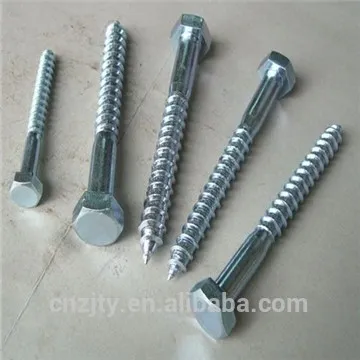 Flat head Decorative Copper Wood screws long wood screws