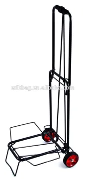foldable luggage cart,25KGS folding luggage cart,folding luggage trolley with belt