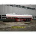 3 Axle 50CBM Petroleum Tanker Trailers