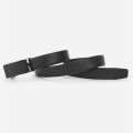 Ceinture de boucle automatique brillante pour hommes