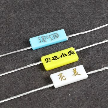 Mode Plastic Hangende String Tag