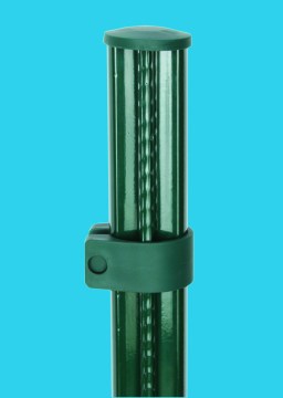 PVC Powder Coated Security Metal Fence Post (Anjia-074)