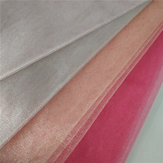 100% Polyester Shiny American Tulle Fabric for skirts