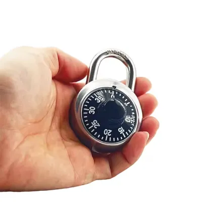 Combination Disc Padlock Dial Round Table Lock