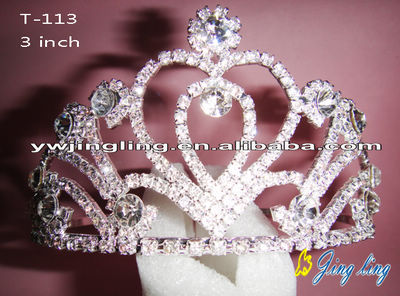 Heart Valentine's Day Pageant Tiaras