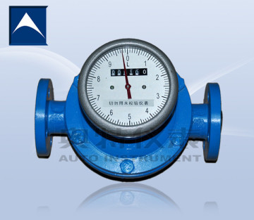 Lubricating oil flow gauge/ oval gear flow meter