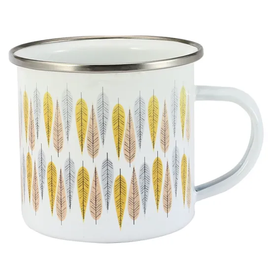 High Quality Cast Iron Carbon Steel Sublimation Enamel Customized Enamel Mug