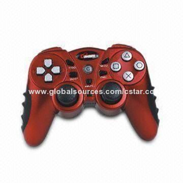 Shenzhen cheap wireless game controller with air chamber for PS2/PS3/USB game control