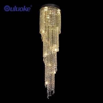 Popular Dining Room Chandelier with Crystal Ceiling Light Fixture LED Chandelier