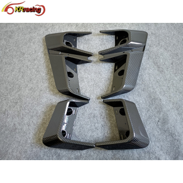 B Style Dry Carbon Fiber Front Fender Vent Cover for Mercedes-Benz G-Class W464 G63 AMG G65 2019-2021