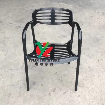 Painted Aluminum Commercial Stackable Metal Dining Chair for Events