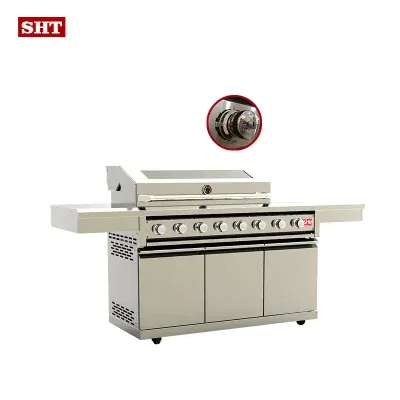 Luxurious Outdoor Garden 8 Burners Barbecue Grill BBQ Grills