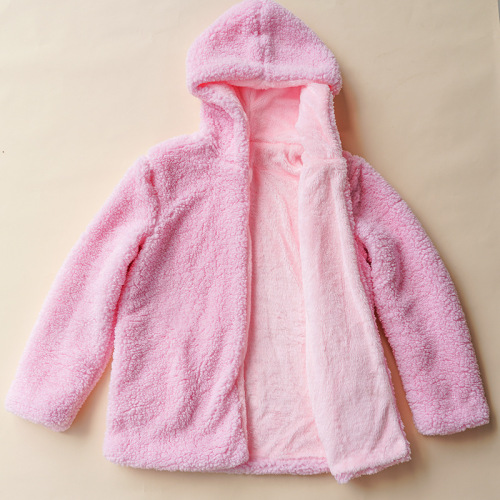 Chaquetas de forro polar con capucha para mujer