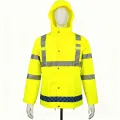 Safety Outerwear Reflective Raincoat