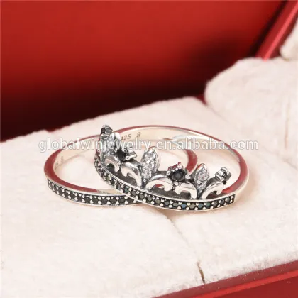 Latest Silver Ring Design Silver Crown Ring Silver Engagement Ring