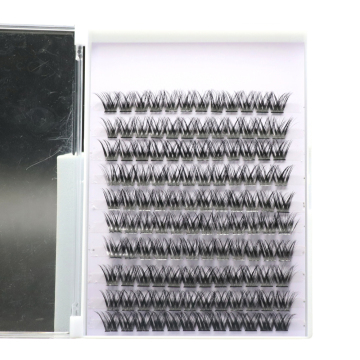 DIY Eyelash Wholesale: Private Label Band Cluster Lashes & Natural Curl Segment Lashes