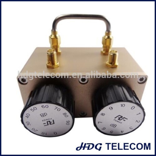 High quality manual step rotary attenuator DC-6GHz 0-70dB