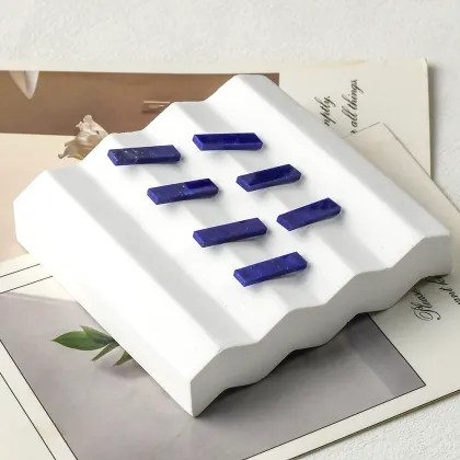 Natural Blue Lapis Lazuli Gemstone Custom Size Gems