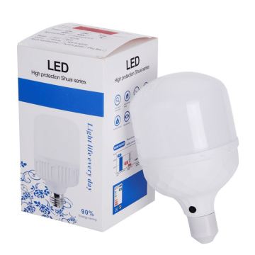 Smart Radar Sensor LED Bulb with Sound and Light Control, E27 Base, Human Body Induction for Corridor Lighting