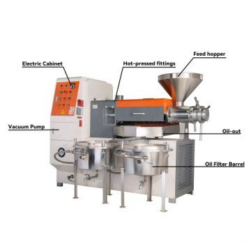 Spiral Sunflower Seeds Oil Press for Business - Cottonseed Cold Press