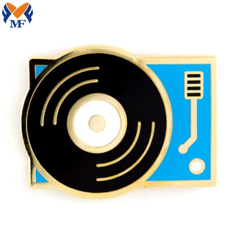 Filmgeschenk Metal Customized Record Player Emaille Pin