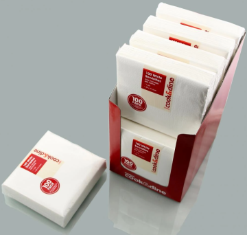 Soft 3-layer napkin for hotel use
