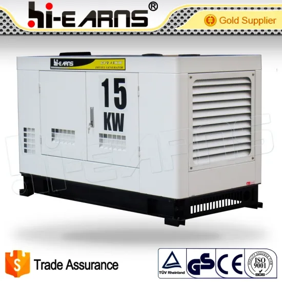 HOTSALE15KW silent 50HZ 220/380V diesel generator