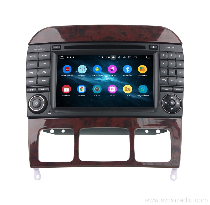 2019 Android 9.0 car radio for S class