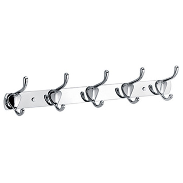 Alibaba manufacturer quality alloy stainless steel bathroom polished robe hook