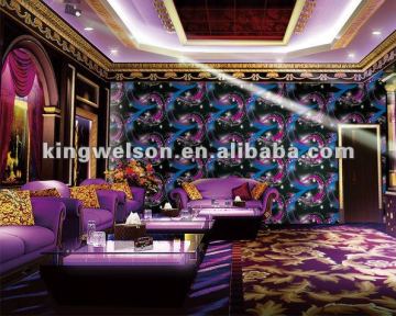 High quality golden wallpaper for home decoration