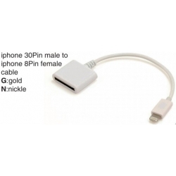 30Pin to 8Pin iPhone Cable Adapter