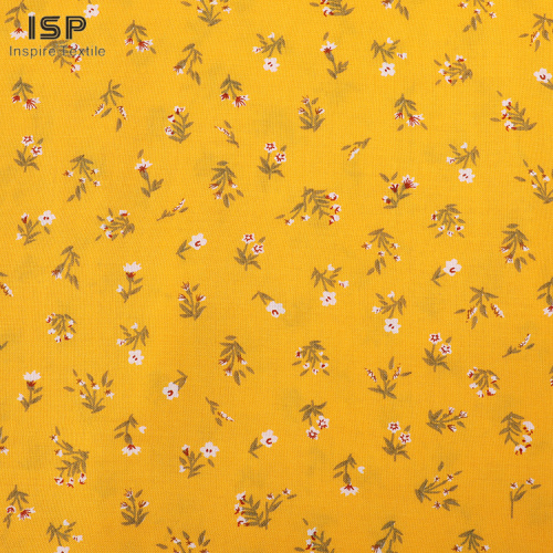 Stock Rayon Challis Polint Patterns Fabric