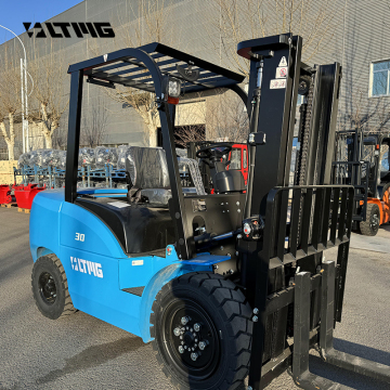 3-ton Electric Forklift 3000KG with Luxury Seat - LTMG New Small Battery Operated Forklift