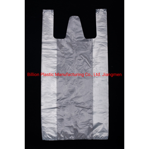 Custom Printed Plastic Grocery T Shirt Shopping Bag