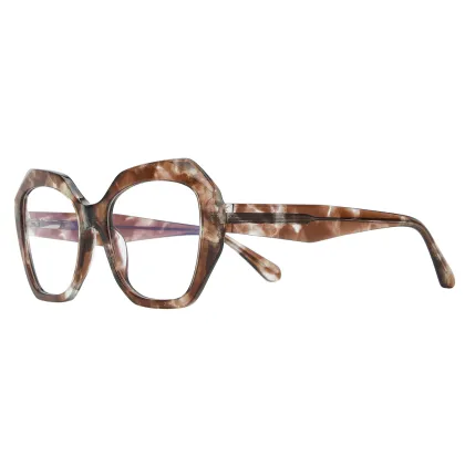 Colorful Fashion Women's Eyeglasses - Large Frame Glasses
