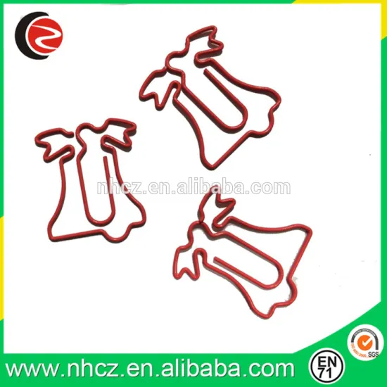 Christmas Lovely Bell Shape Paper Clips