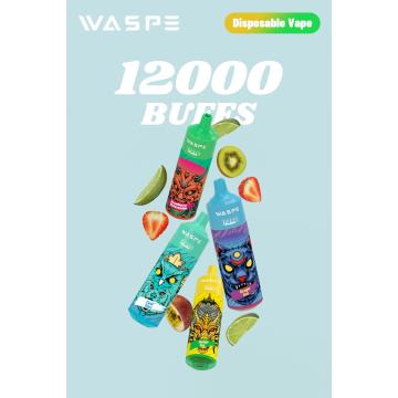 Waspe 12000 puff perangkat sekali pakai grosir Swedia