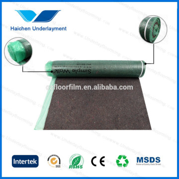 Nature cotton laminate flooring underlay felt carpet pad