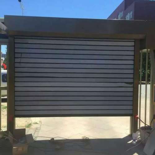 Pintu Genggam Roller Shutter Geser kanggo Gudang