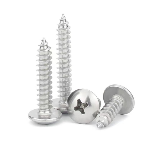 Cross Recessed Tapping Screws Cross Recessed Large Flat Head Tapping Screws Manufactory